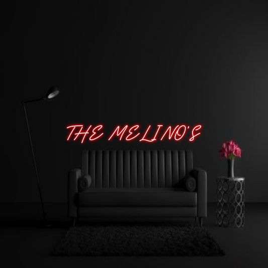 CREATE YOUR OWN WEDDING NEON SIGN THE MELINO’S