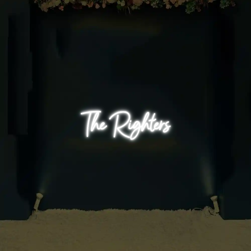 CREATE YOUR OWN WEDDING NEON SIGN The Righters