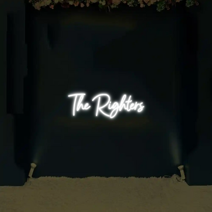CREATE YOUR OWN WEDDING NEON SIGN The Righters
