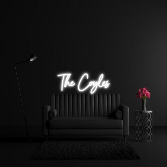 CREATE YOUR OWN WEDDING NEON SIGN The Coyles