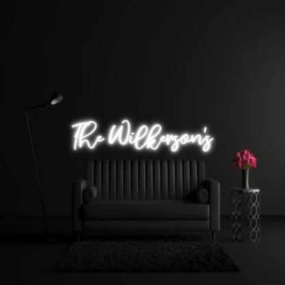 CREATE YOUR OWN WEDDING NEON SIGN The Wilkerson’s