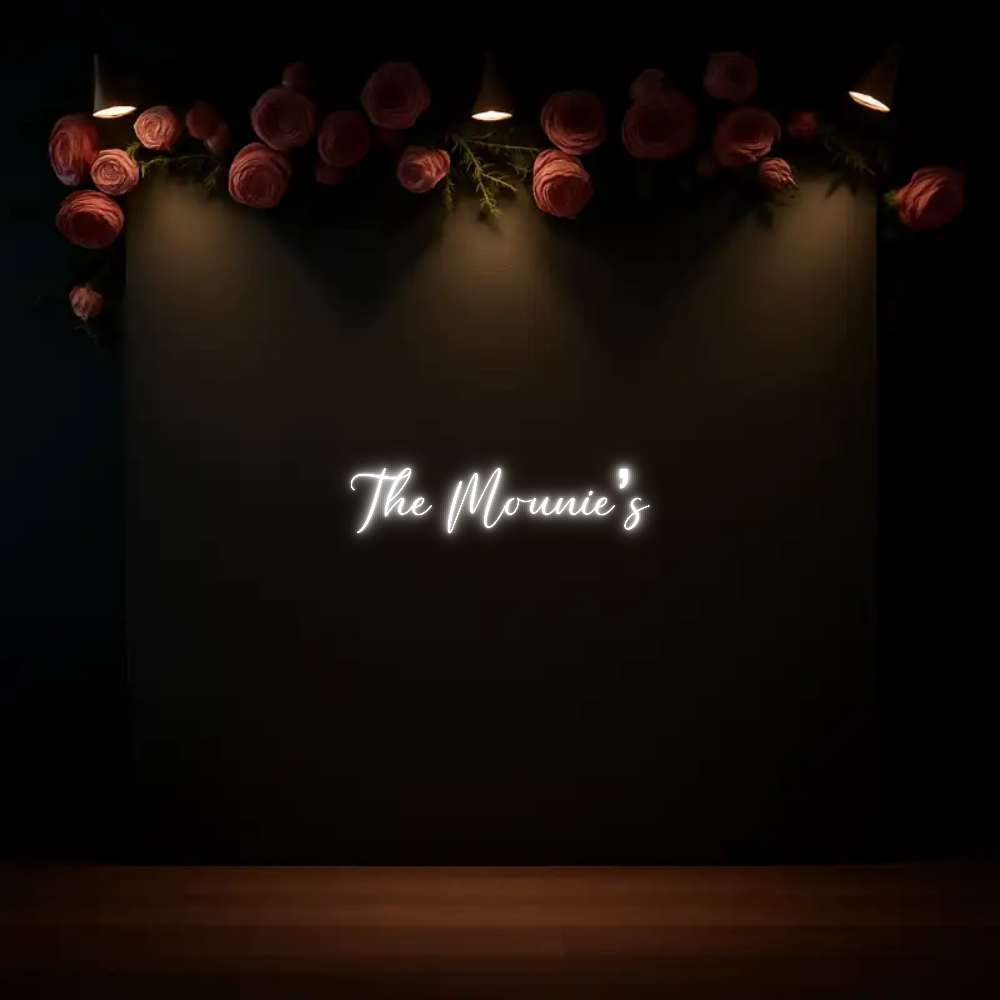 CREATE YOUR OWN WEDDING NEON SIGN The Mounie’s
