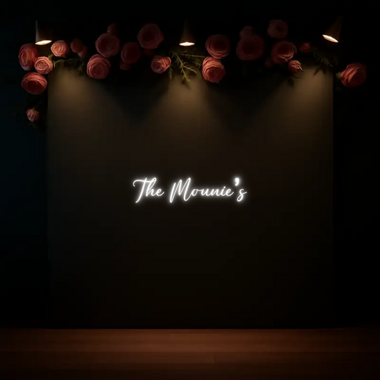 CREATE YOUR OWN WEDDING NEON SIGN The Mounie’s