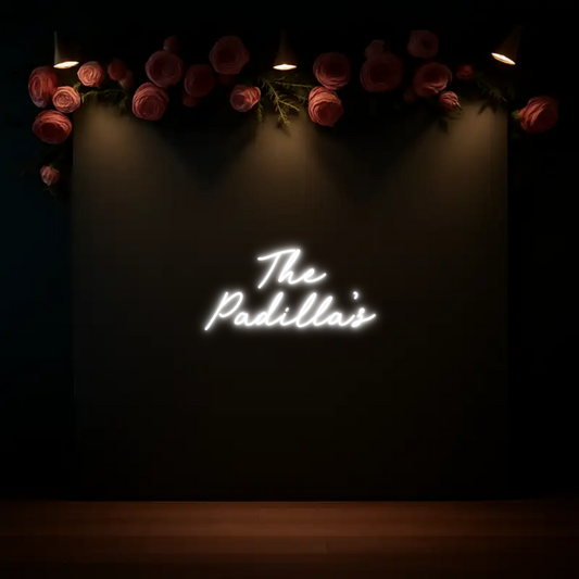 CREATE YOUR OWN WEDDING NEON SIGN The
Padilla’s