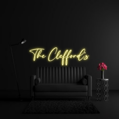 CREATE YOUR OWN WEDDING NEON SIGN The Clefford’s