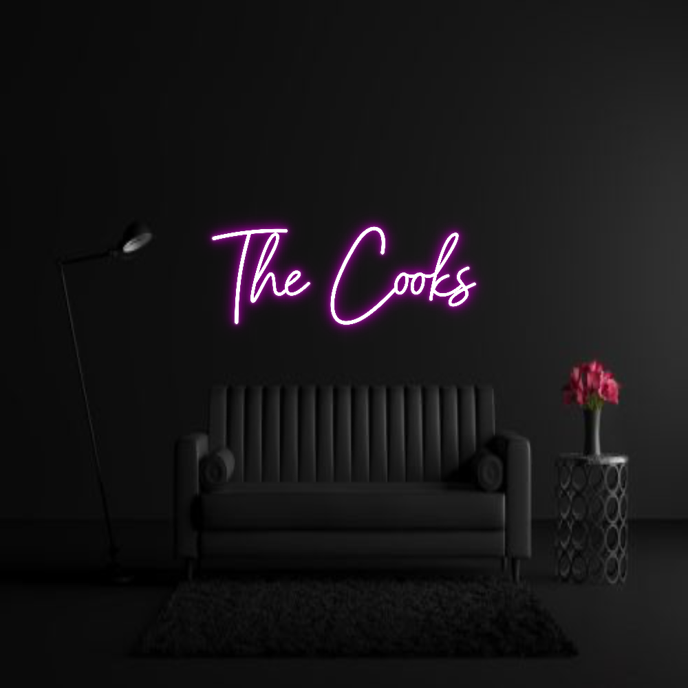 CREATE YOUR OWN WEDDING NEON SIGN The Cooks