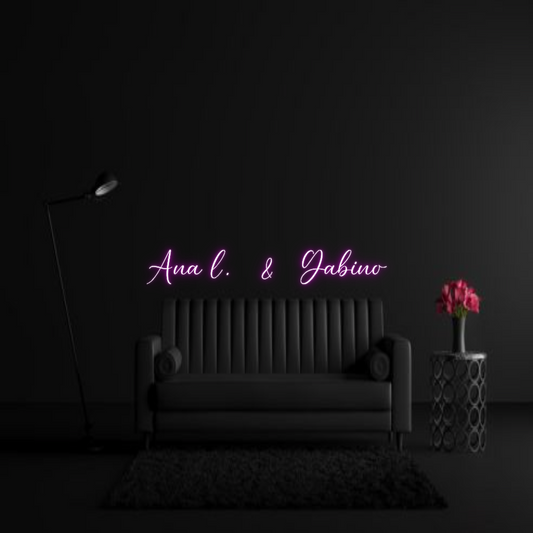 CREATE YOUR OWN WEDDING NEON SIGN Ana l.   &   ...