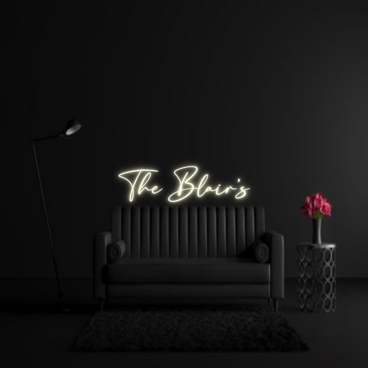CREATE YOUR OWN WEDDING NEON SIGN The Blair’s