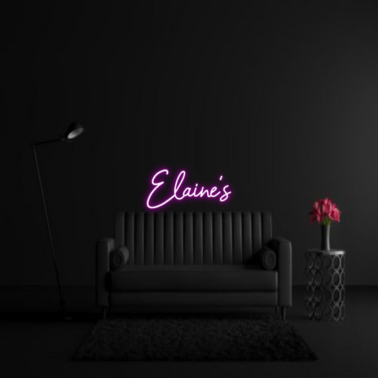 CREATE YOUR OWN WEDDING NEON SIGN Elaine’s