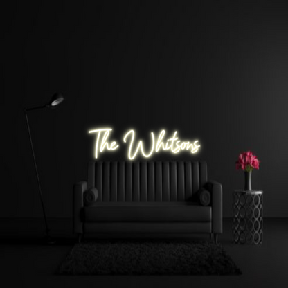 CREATE YOUR OWN WEDDING NEON SIGN The Whitsons