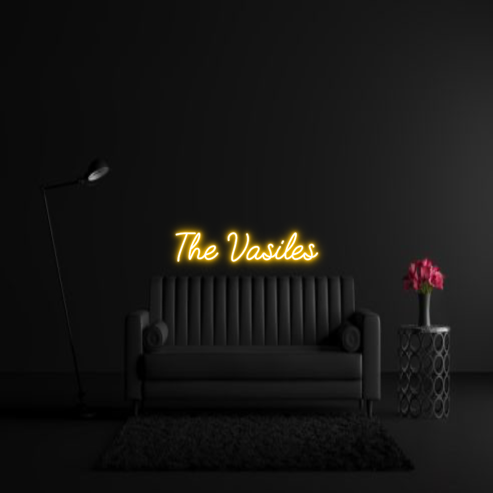 CREATE YOUR OWN WEDDING NEON SIGN The Vasiles
