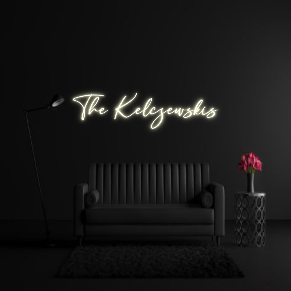 CREATE YOUR OWN WEDDING NEON SIGN The Kelczewskis