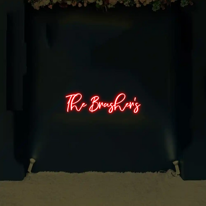 CREATE YOUR OWN WEDDING NEON SIGN The Brasher’s