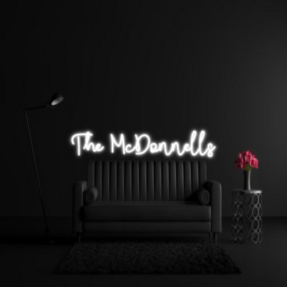 CREATE YOUR OWN WEDDING NEON SIGN The McDonnells
