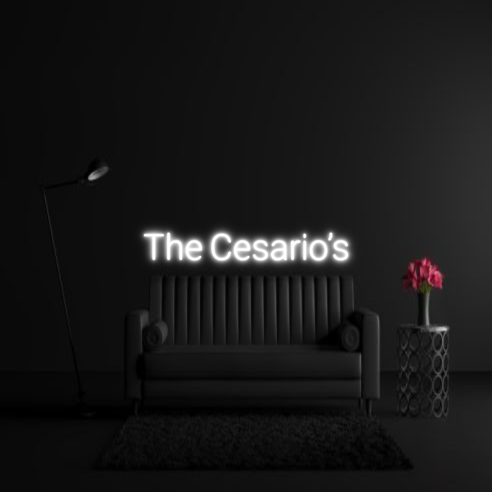 CREATE YOUR OWN WEDDING NEON SIGN The Cesario’s