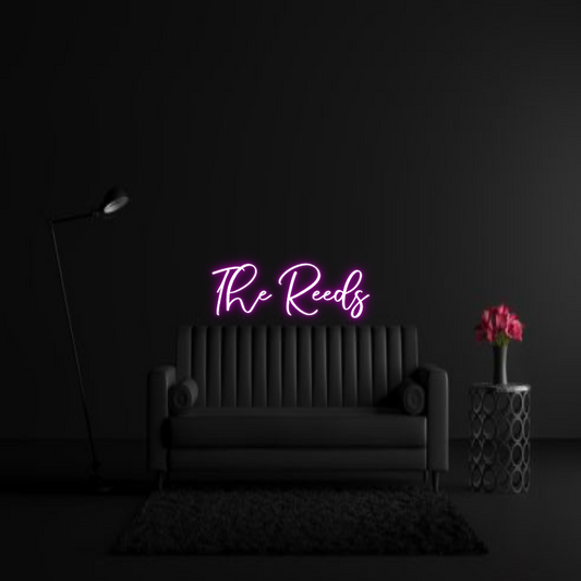 CREATE YOUR OWN WEDDING NEON SIGN The Reeds