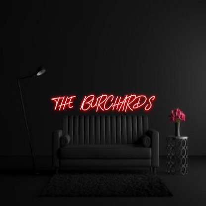 CREATE YOUR OWN WEDDING NEON SIGN THE BURCHARDS