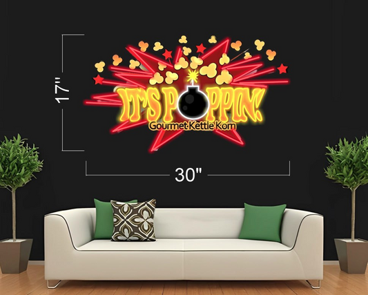 Pop Art Neon - 30x17in