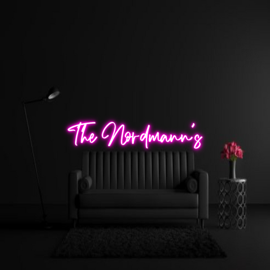 CREATE YOUR OWN WEDDING NEON SIGN The Nordmann’s
