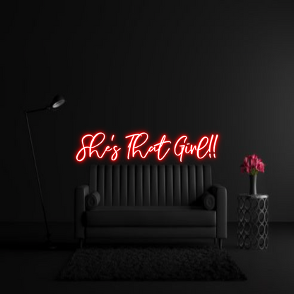 CREATE YOUR OWN WEDDING NEON SIGN She's That Gi...