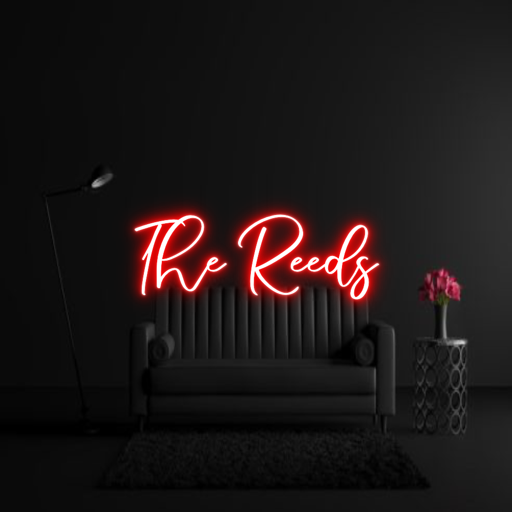 CREATE YOUR OWN WEDDING NEON SIGN The Reeds