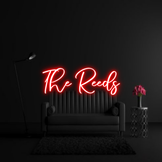 CREATE YOUR OWN WEDDING NEON SIGN The Reeds