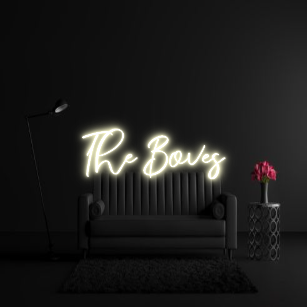 CREATE YOUR OWN WEDDING NEON SIGN The Boves