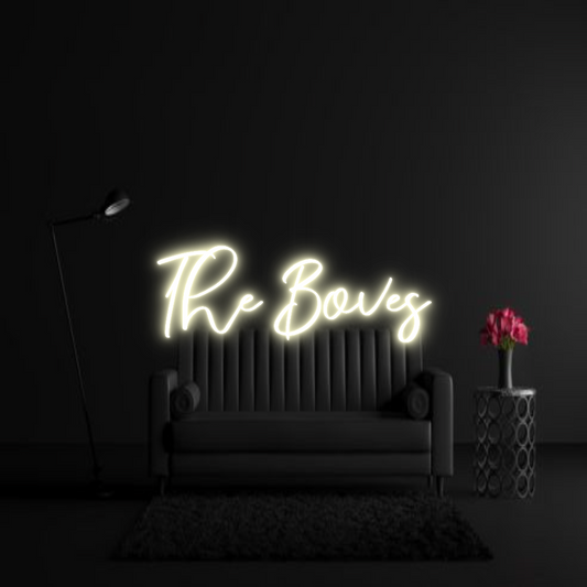 CREATE YOUR OWN WEDDING NEON SIGN The Boves