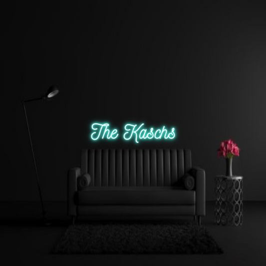 CREATE YOUR OWN WEDDING NEON SIGN The Kaschs