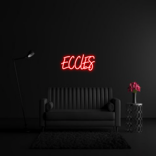 CREATE YOUR OWN WEDDING NEON SIGN ECCLES