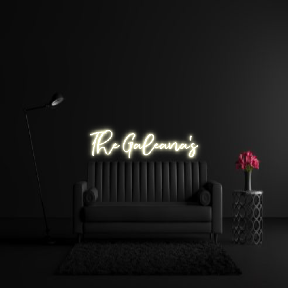 CREATE YOUR OWN WEDDING NEON SIGN The Galeana’s