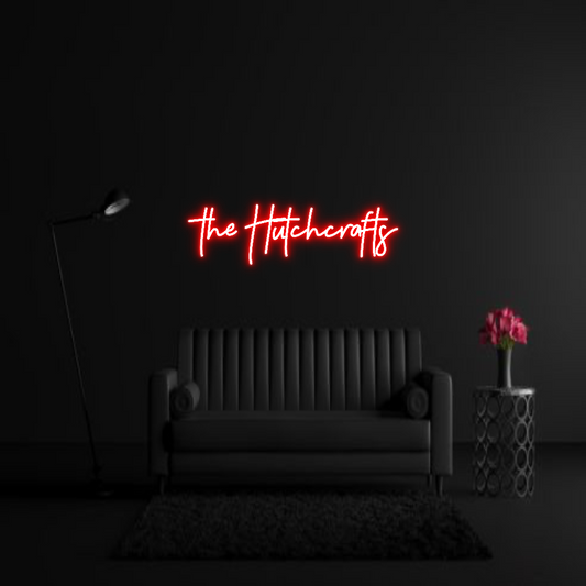 CREATE YOUR OWN WEDDING NEON SIGN the Hutchcrafts