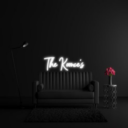 CREATE YOUR OWN WEDDING NEON SIGN The Koonce’s