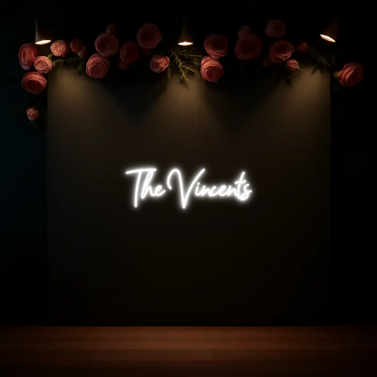 CREATE YOUR OWN WEDDING NEON SIGN The Vincents