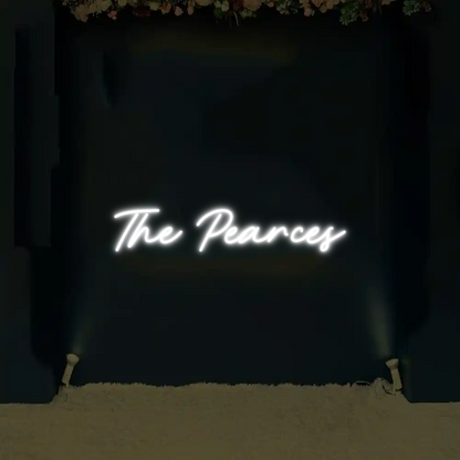 CREATE YOUR OWN WEDDING NEON SIGN The Pearces