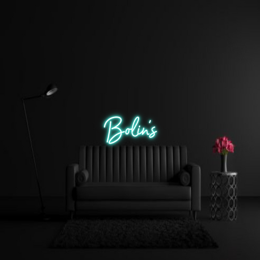 CREATE YOUR OWN WEDDING NEON SIGN Bolin’s
