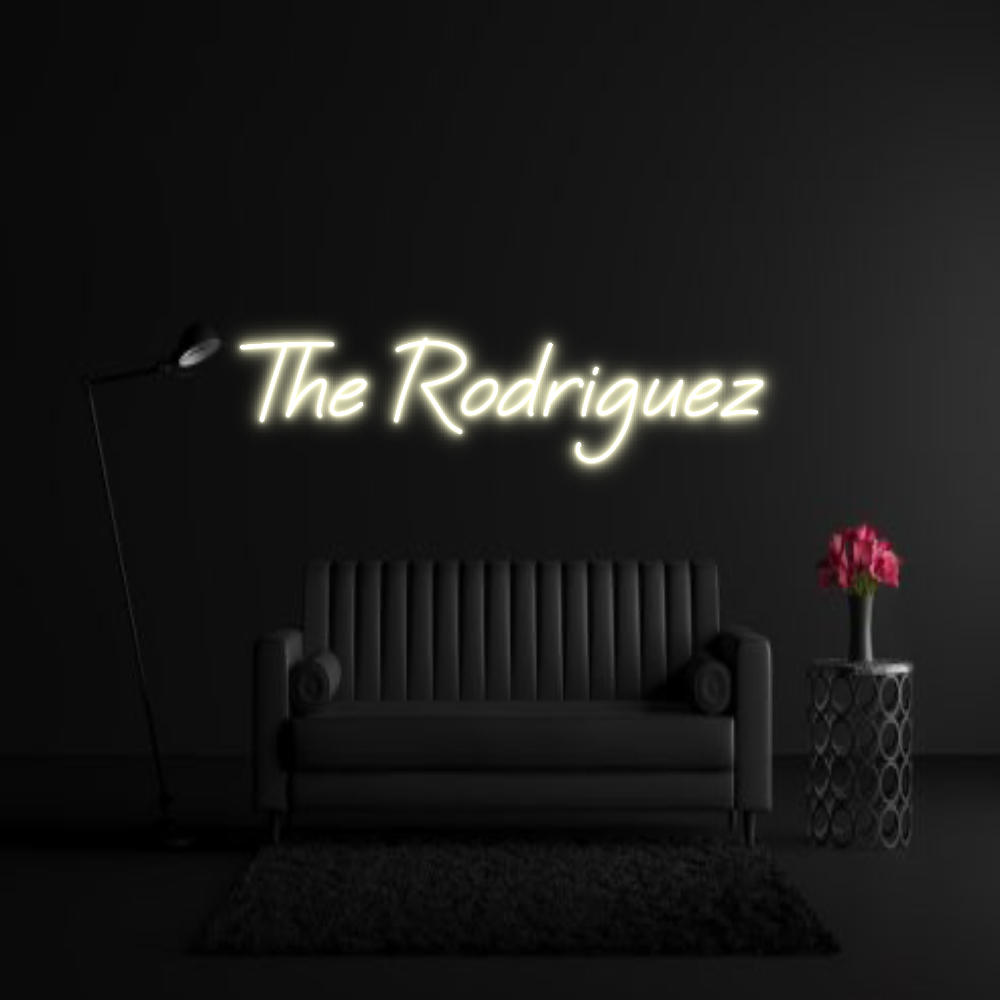 CREATE YOUR OWN WEDDING NEON SIGN The Rodriguez
