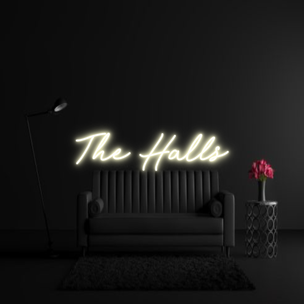 CREATE YOUR OWN WEDDING NEON SIGN The Halls