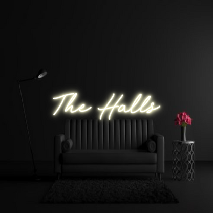 CREATE YOUR OWN WEDDING NEON SIGN The Halls