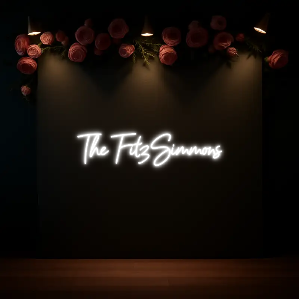 CREATE YOUR OWN WEDDING NEON SIGN The FitzSimmons