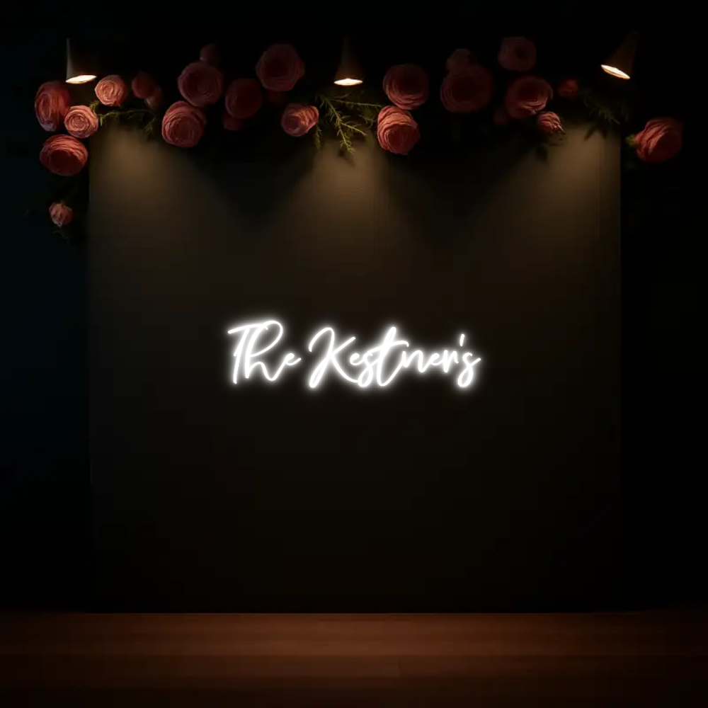 CREATE YOUR OWN WEDDING NEON SIGN The Kestner’s
