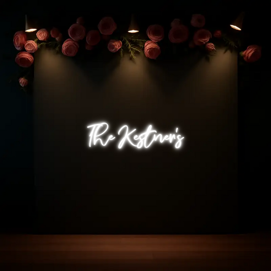CREATE YOUR OWN WEDDING NEON SIGN The Kestner’s