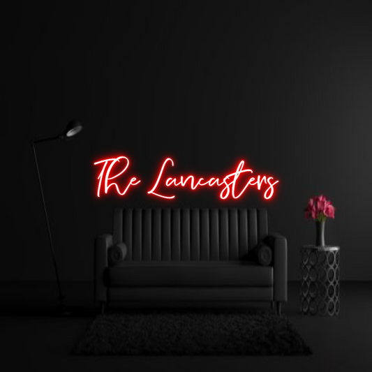 CREATE YOUR OWN WEDDING NEON SIGN The Lancasters