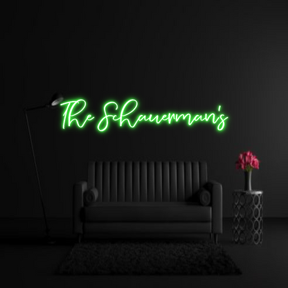 CREATE YOUR OWN WEDDING NEON SIGN The Schauerma...