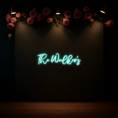 CREATE YOUR OWN WEDDING NEON SIGN The Walker’s