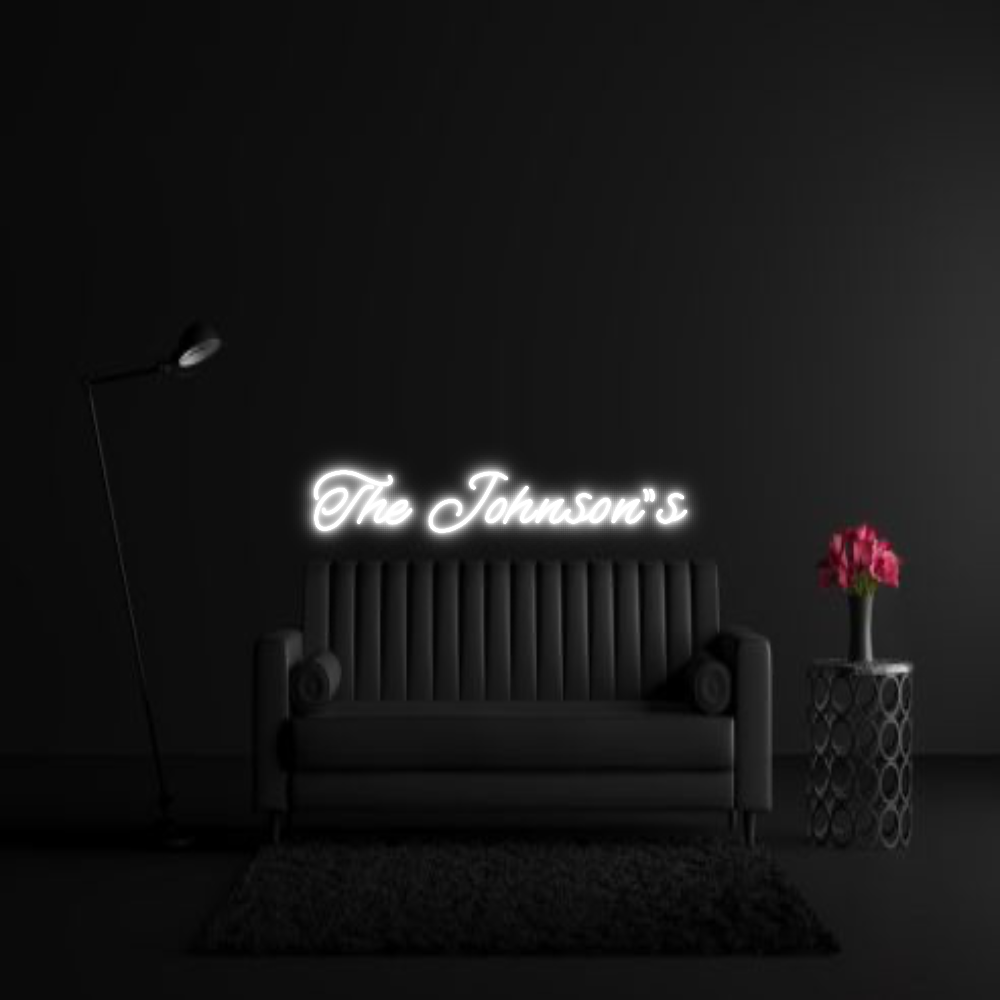 CREATE YOUR OWN WEDDING NEON SIGN The Johnson”s