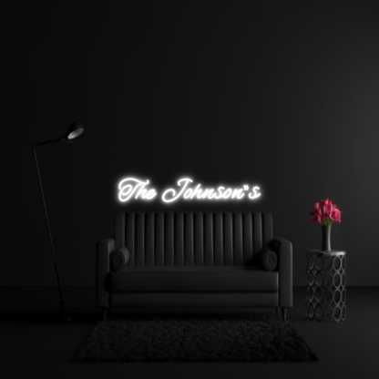 CREATE YOUR OWN WEDDING NEON SIGN The Johnson”s