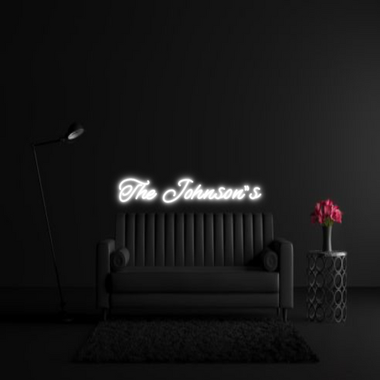CREATE YOUR OWN WEDDING NEON SIGN The Johnson”s