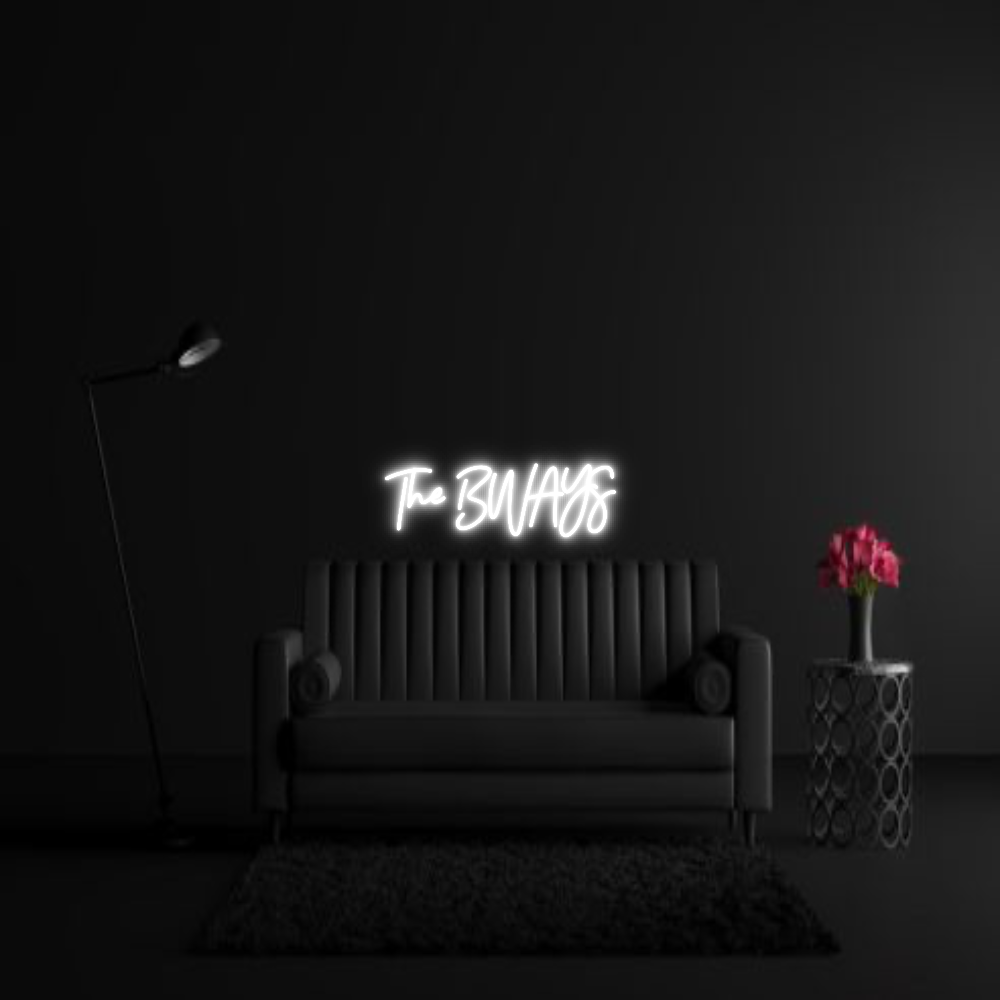 CREATE YOUR OWN WEDDING NEON SIGN The BWAYS