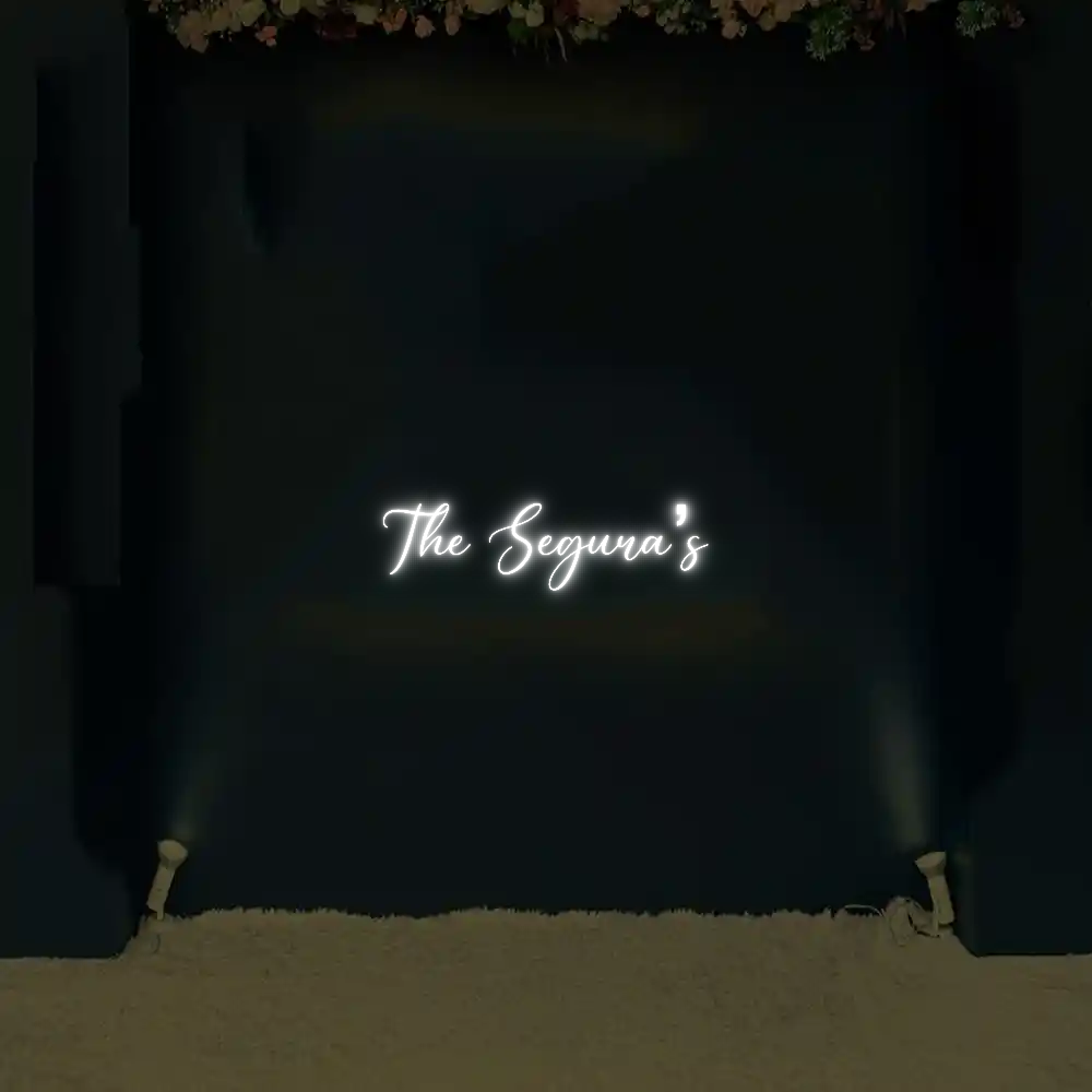 CREATE YOUR OWN WEDDING NEON SIGN The Segura’s